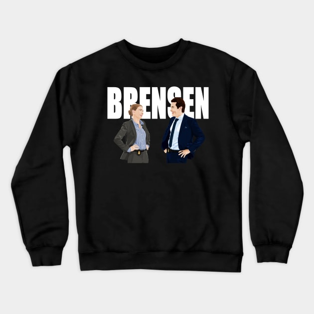 BRENSEN (white text) | The Rookie Feds Crewneck Sweatshirt by gottalovetherookie